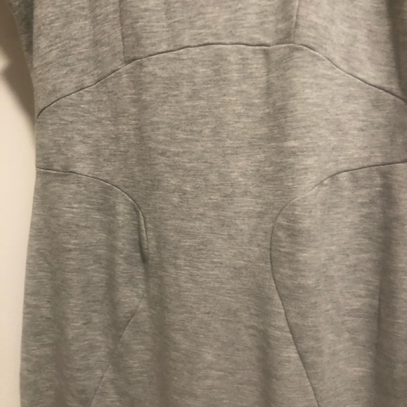 Ladies cute and classy dress, size Small, heathered gray color (see close up) - Picture 2 of 5